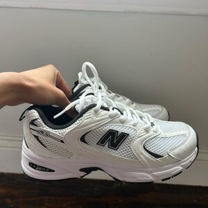 New balance 530 white black
